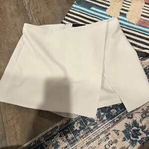 Women's White Skort
